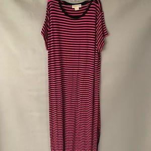 MICHAEL KORS STRIPED DRESS! BRAND NEW LONG